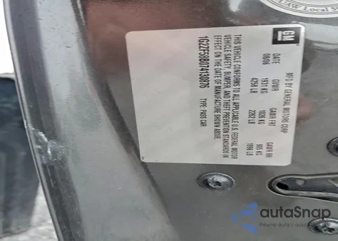 2007 Pontiac G6 Value Leader z USA, uszkodzony, nr VIN 1G2ZF58B074130876